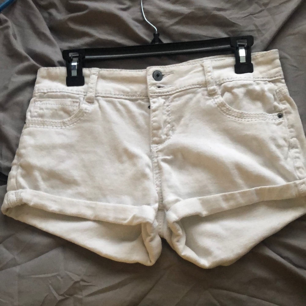 American flag on pockets shorts